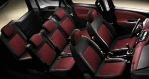 Fiat Doblo 7 Sitzer Innenraum